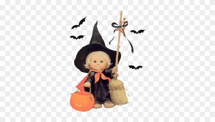 Happy Halloween 🎃 Little Girl - Cute Halloween Baby Witch #693583