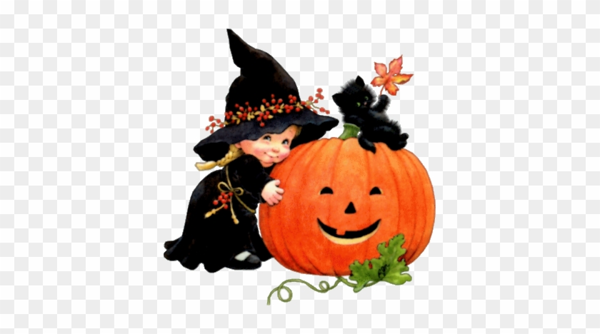 Ruth Morehead -cute Little Halloween Witch - Ruth Morehead Halloween Gif #693584