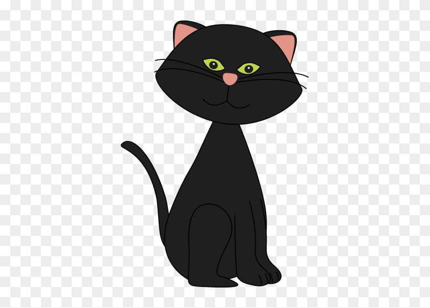 Cute Black Cat Clipart Images Pictures - Clip Art Black Cat #693600
