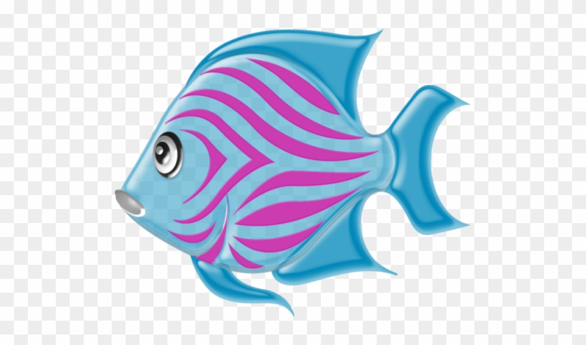 Element 15 - Blue Fish Clipart #693612