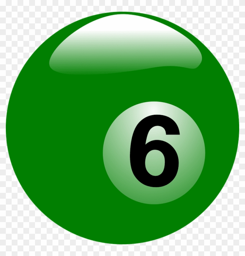 Pool Ball Png Pic - Bolas De Billar 6 #693630