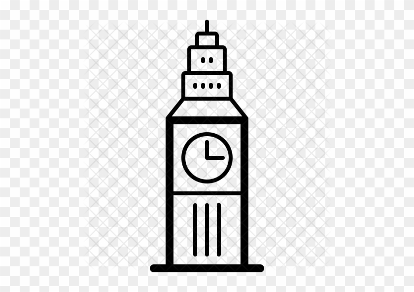 Big Ben Tower Icon - Big Ben Logo Png #693664