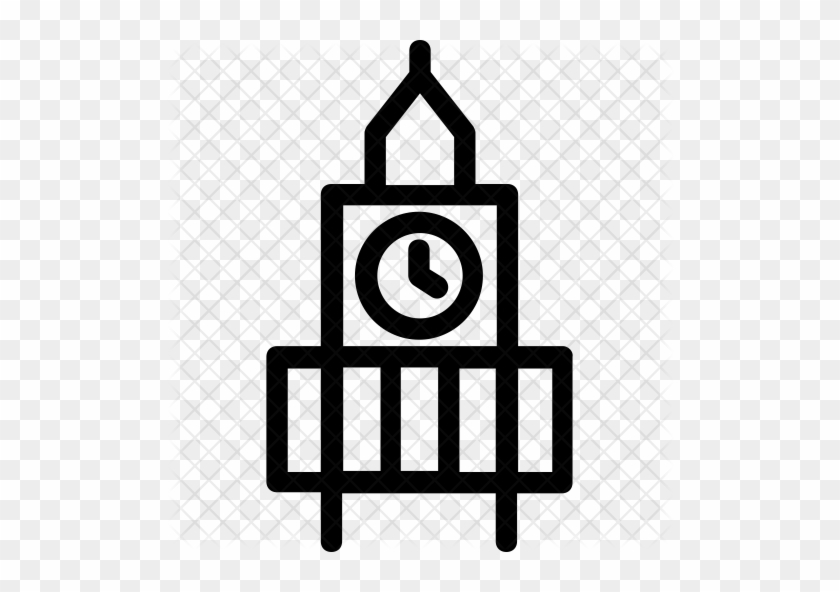 Clock Tower Icon - Television #693726