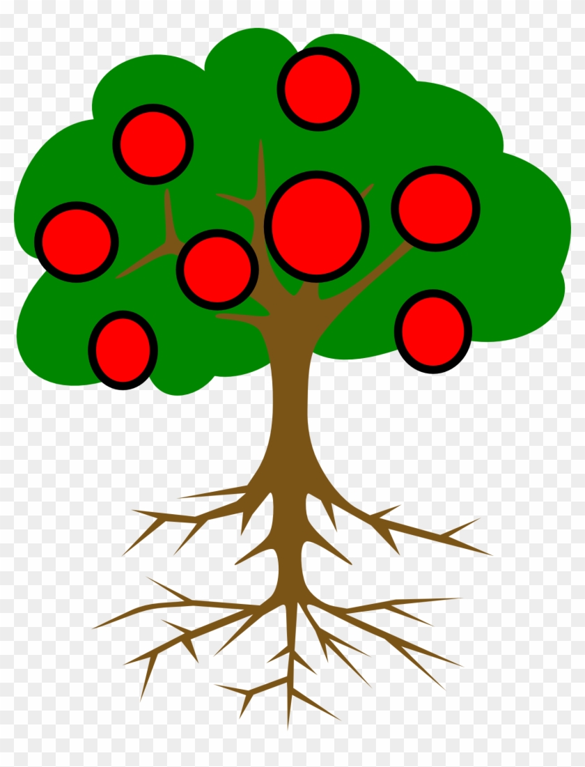 Tree Root Branch Clip Art - Tree Root Branch Clip Art #693817