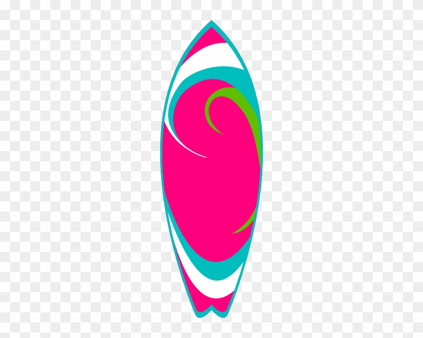 Blue Clipart Surfboard - Surf Board Clip Art #693868