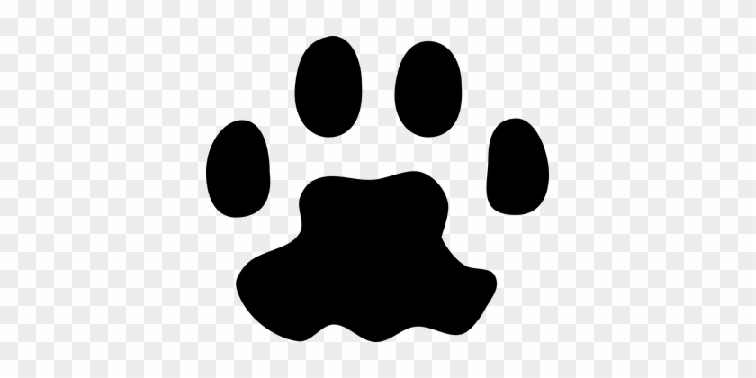 Foot, Print, Animal, Paw, Cat, Track - Cat Paw Print Vector #693907