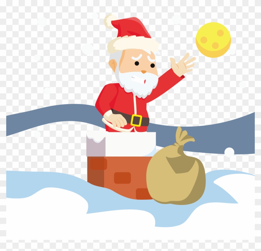Santa Claus Christmas Ornament Illustration - Santa Claus Christmas Ornament Illustration #694003