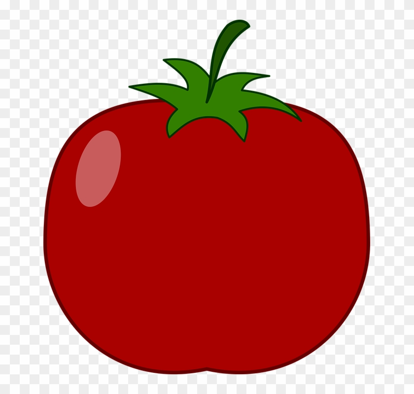 Illustration, Food, Round, Icon, Tomato, Tomatoes - Apple Strawberry Durian Banana Papaya Watermelon #693995
