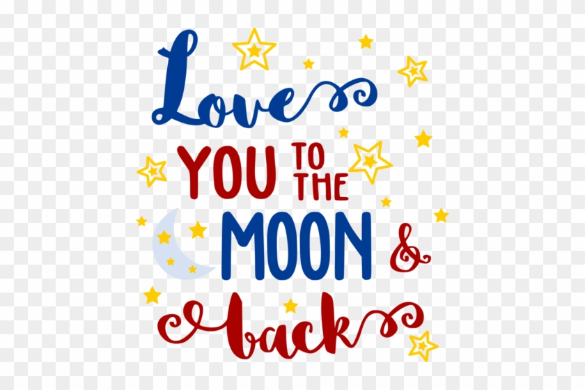 Love You To The Moon And Back - Geburtstags-zitat Eins/21 Des Glitter-zwanzig Karte #694072