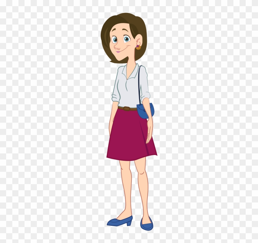 Pin Angry Child Clip Art - Animation Of A Woman #694118