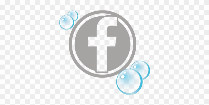 Do It Yourself Laundry - Circle Facebook Logo Black Png #694263