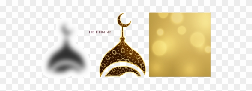 Golden Eid Mubarak By Gazlan-sahmeiy - Eid Mubarak Transparent #694264