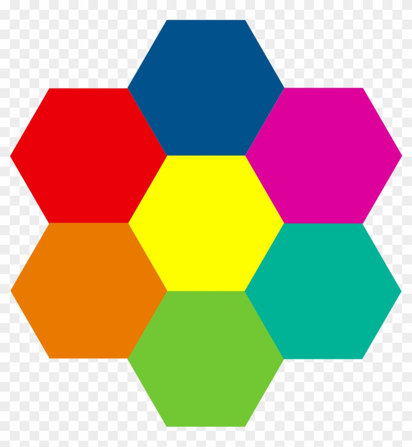 Hexagonal Ai Flower Clipartist - Graphic Design #694369