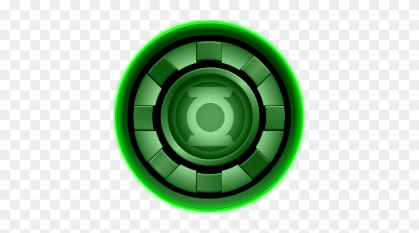 Green Lantern Iron Man Arc Reactor Test 1 By Kalel7 - Mobile Phone #694381