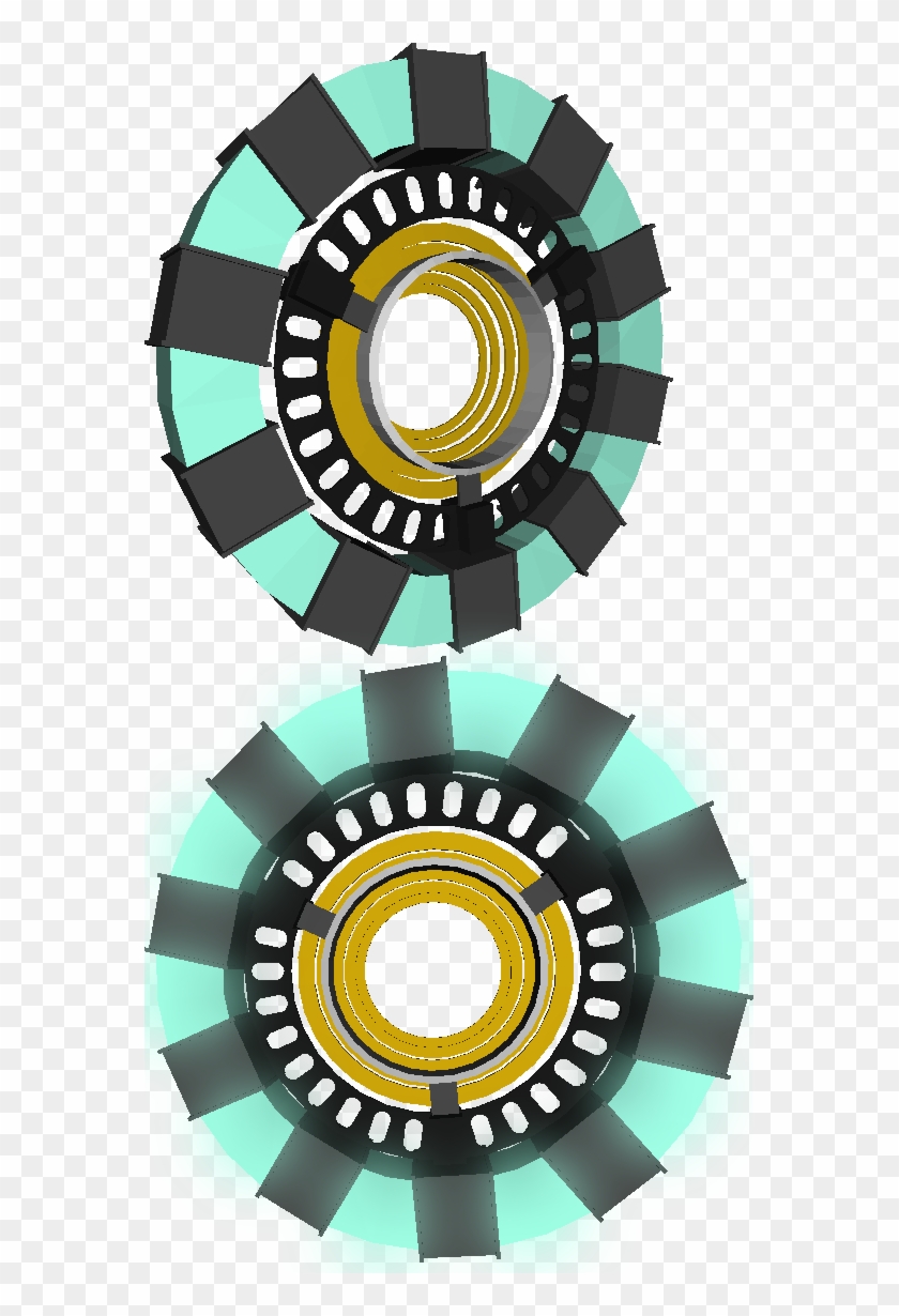 Iron Man Arc Reactor 3d Model By Azerathangelwolf - Iron Man Arc Reactor #694387