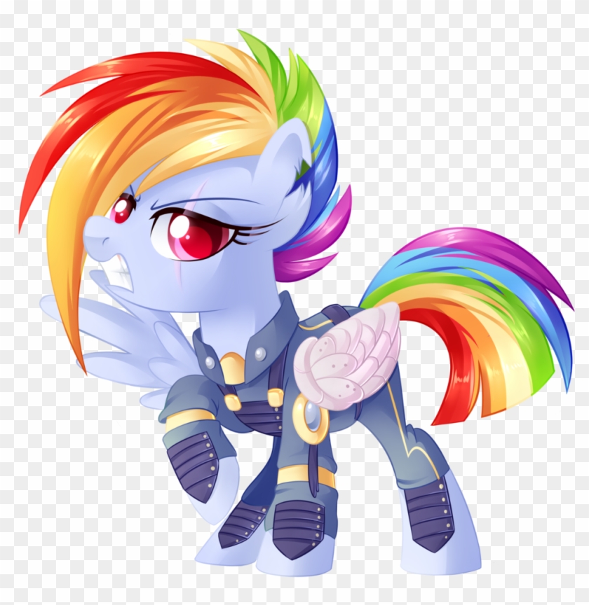 Alternate Timeline, Apocalypse Dash, Artist - Rainbow Dash From Alternative Timeline #694541