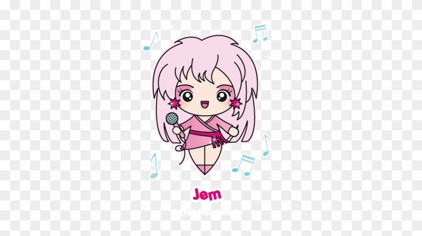 Jem And The Holograms By Elichan83 - Jem And The Holograms Chibi #694569