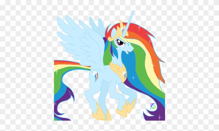 Rainbow Dash As A Princess #694579