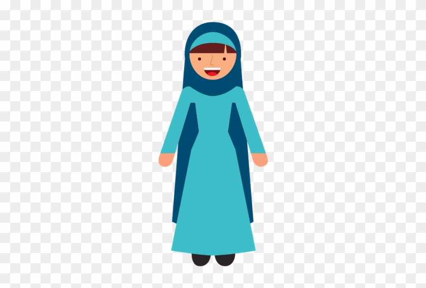 Islamic Woman - Vector Graphics #694886