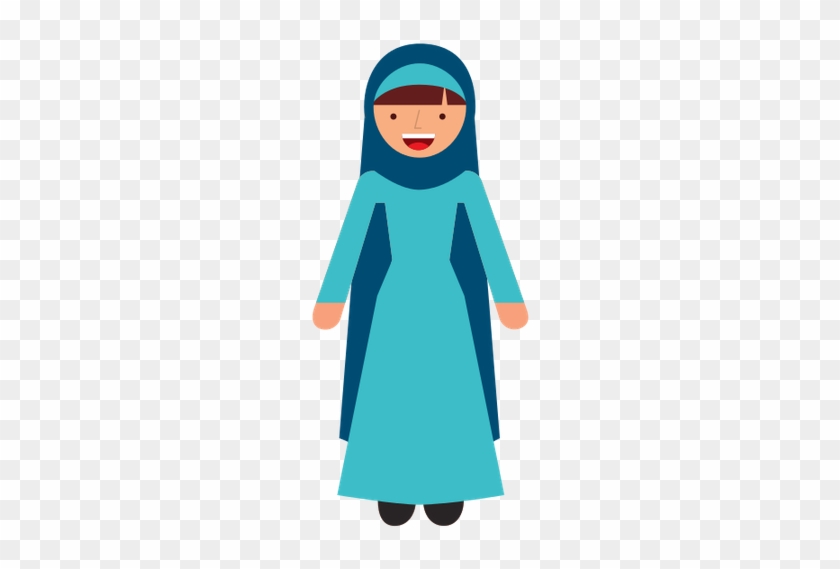 Islamic Woman - Vector Graphics #694886