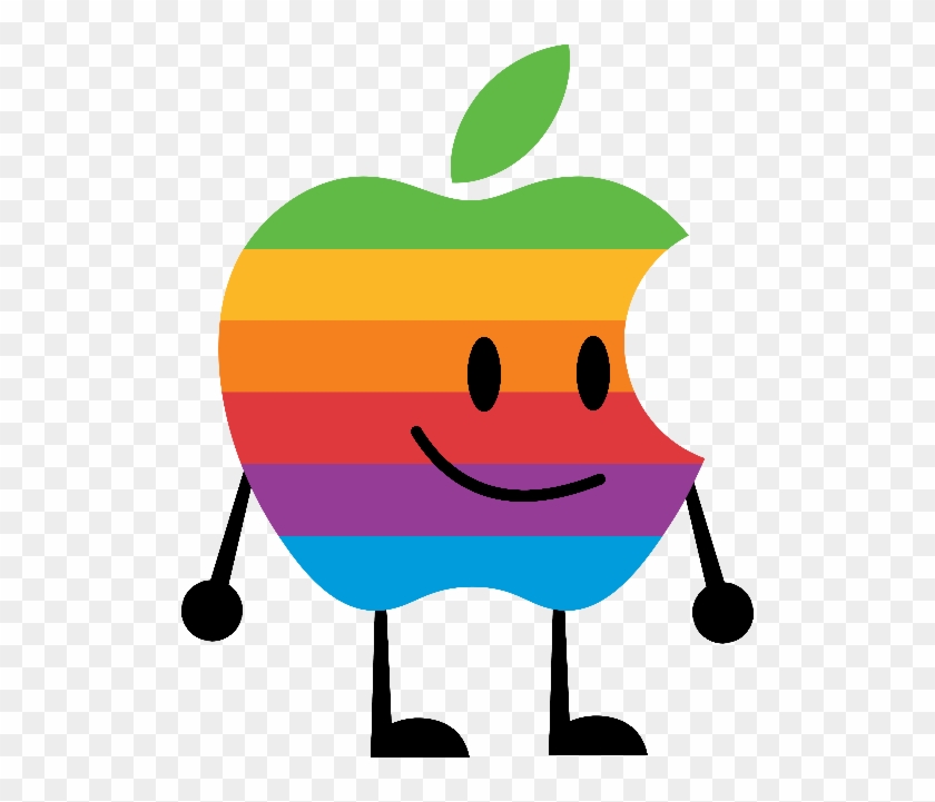 Rainbow Apple Logo Oc - Object Show Apple Logo #694936