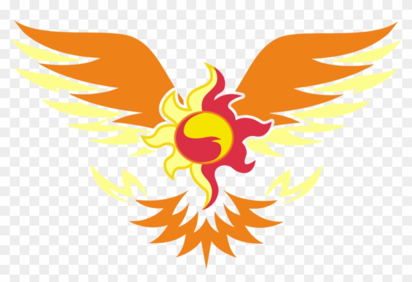 Sunset Phoenix Logo By Shafty817 - My Little Pony Cutie Mark - Tattoo Pack #695427