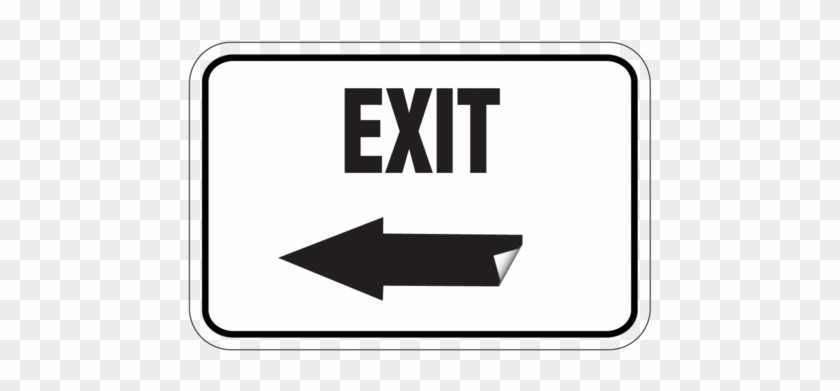 Exit Sign - Accuform Mext932xv Entrance & Exit Emergency Exit #695448