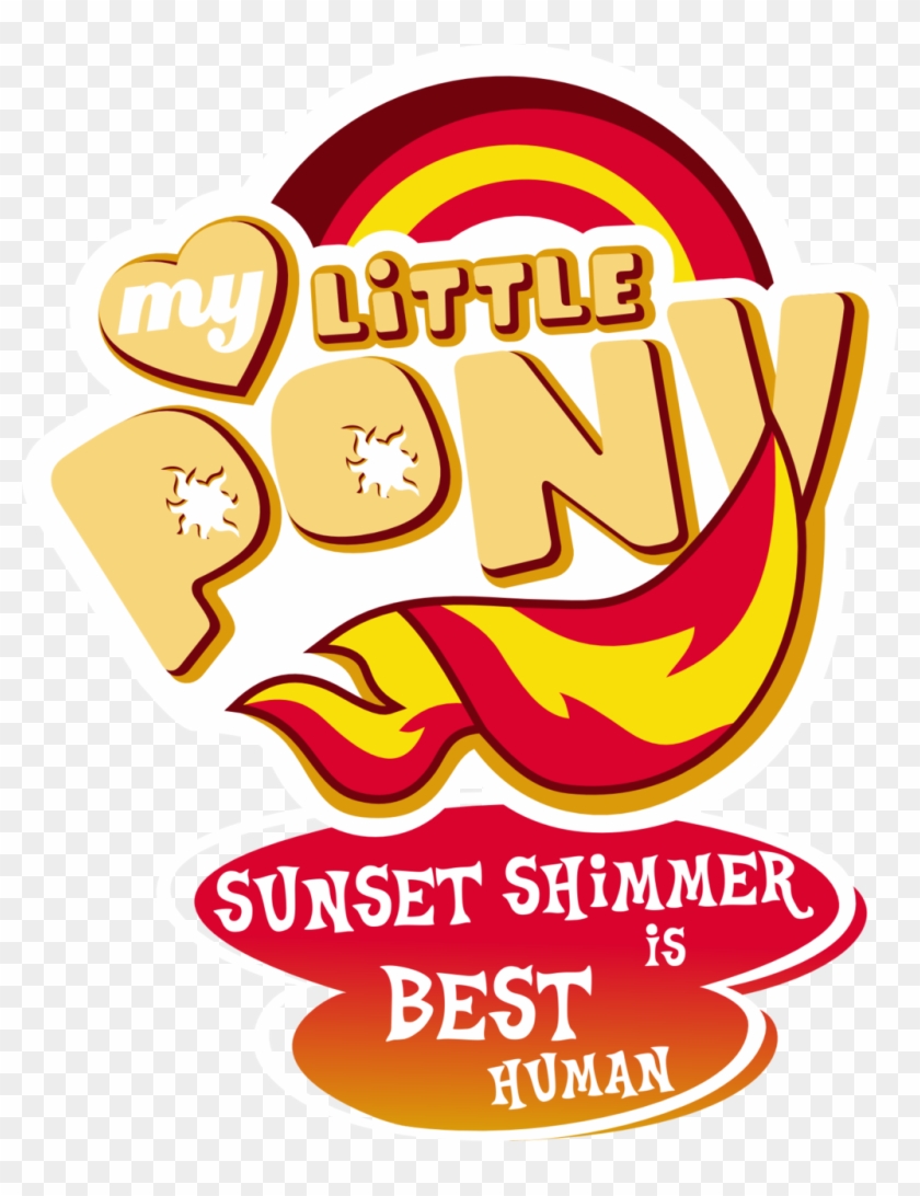 Crazyaniknowit 72 26 Sunset Shimmer Bp Logo By Mit-boy - My Little Pony Boy Logo #695488