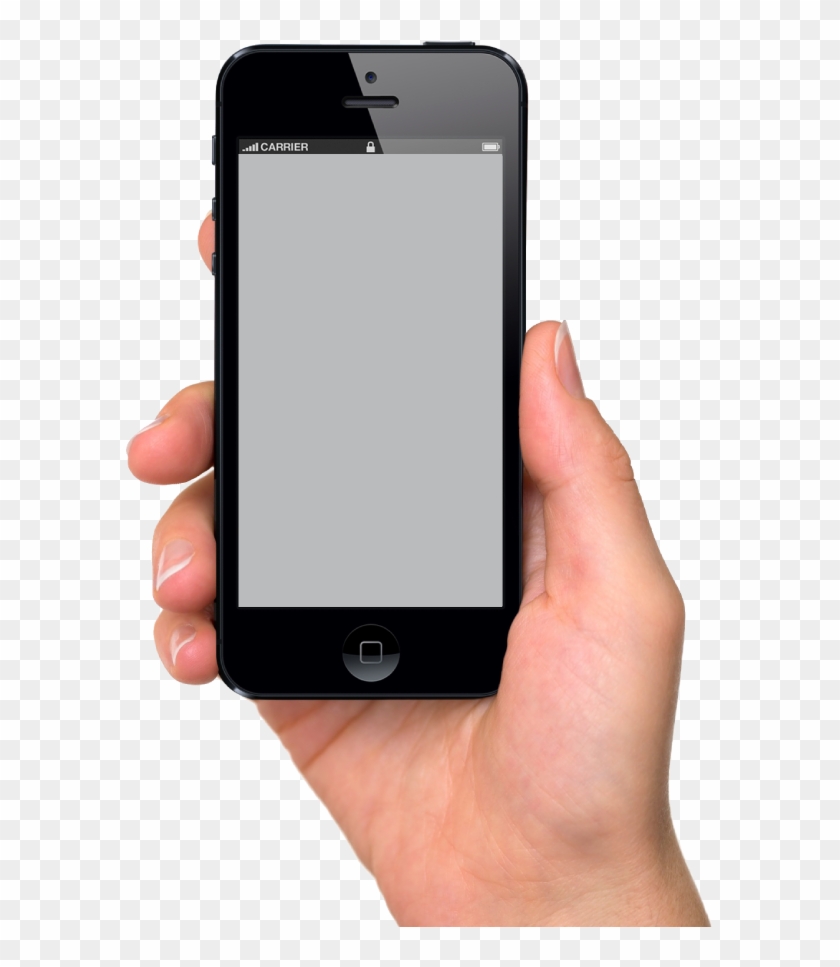 Iphone Hand Png - Posb Smart Buddy App #695563