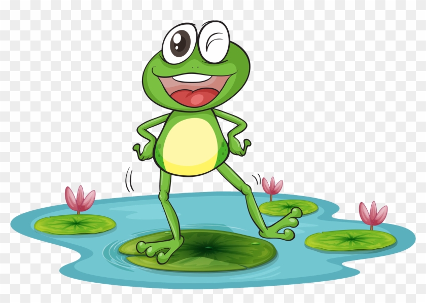 Edible Frog Amphibian Marsh Frog Illustration - Edible Frog Amphibian Marsh Frog Illustration #695857