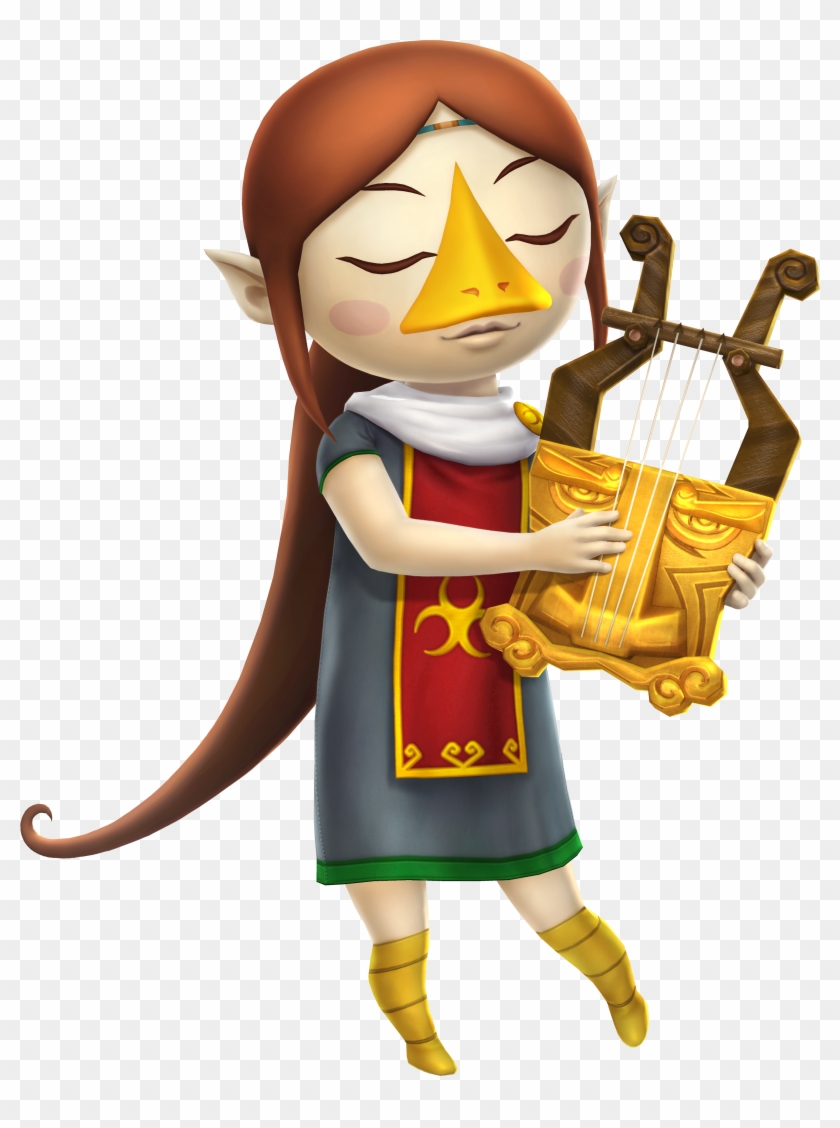 Medli Rito Harp Artwork From The Official Artwork For - Hyrule Warriors Legends Medli #695641