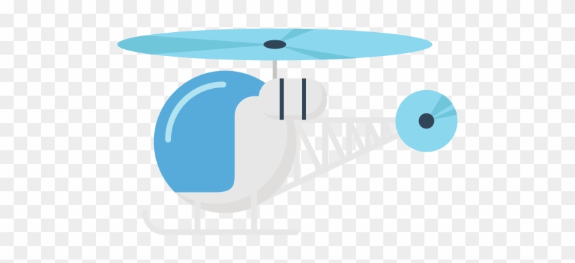 Helicopter Illustration Icon - Table #695713