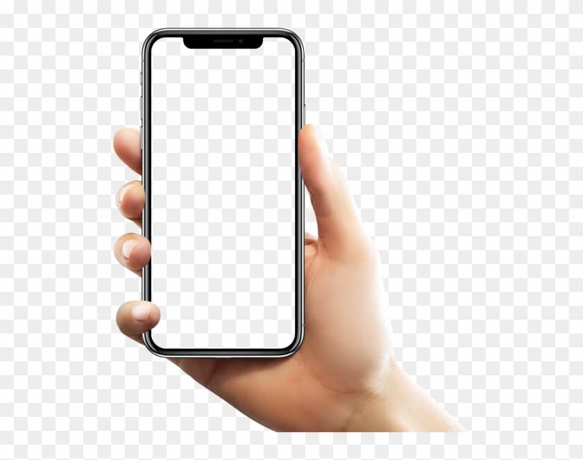 Phone In Hand - Mobile Phone Hand Png #695747