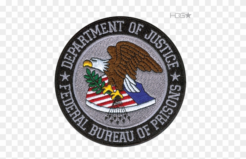 Bop Correctional Officer Black Flexfit® Hat - Federal Bureau Of Prisons Patch #695854