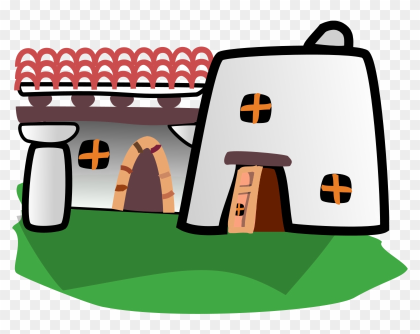 Get Notified Of Exclusive Freebies - Ancient Roman Homes Clipart #695923