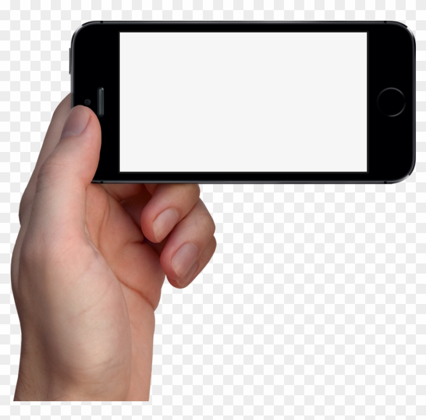 Vertical And Horizontal Discourse An Essay - Iphone Hand Horizontal Png #696096