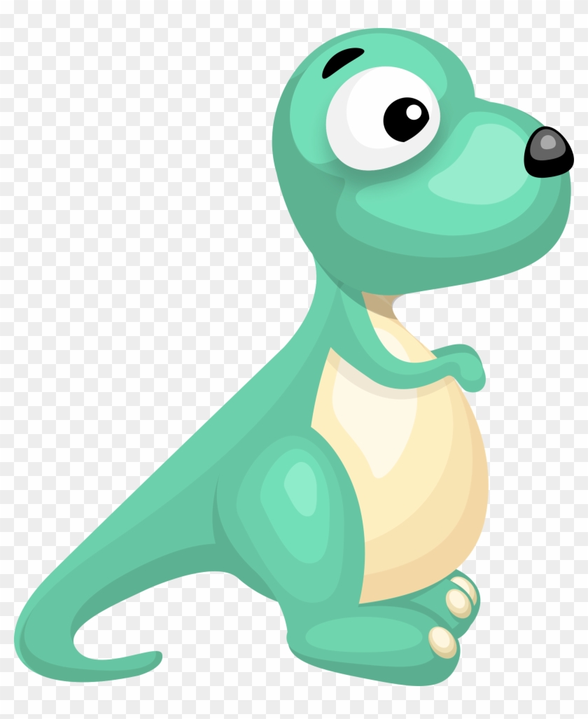 Free Dinosaur Clipart 18, - Dinosaur Vector Cartoon #696119