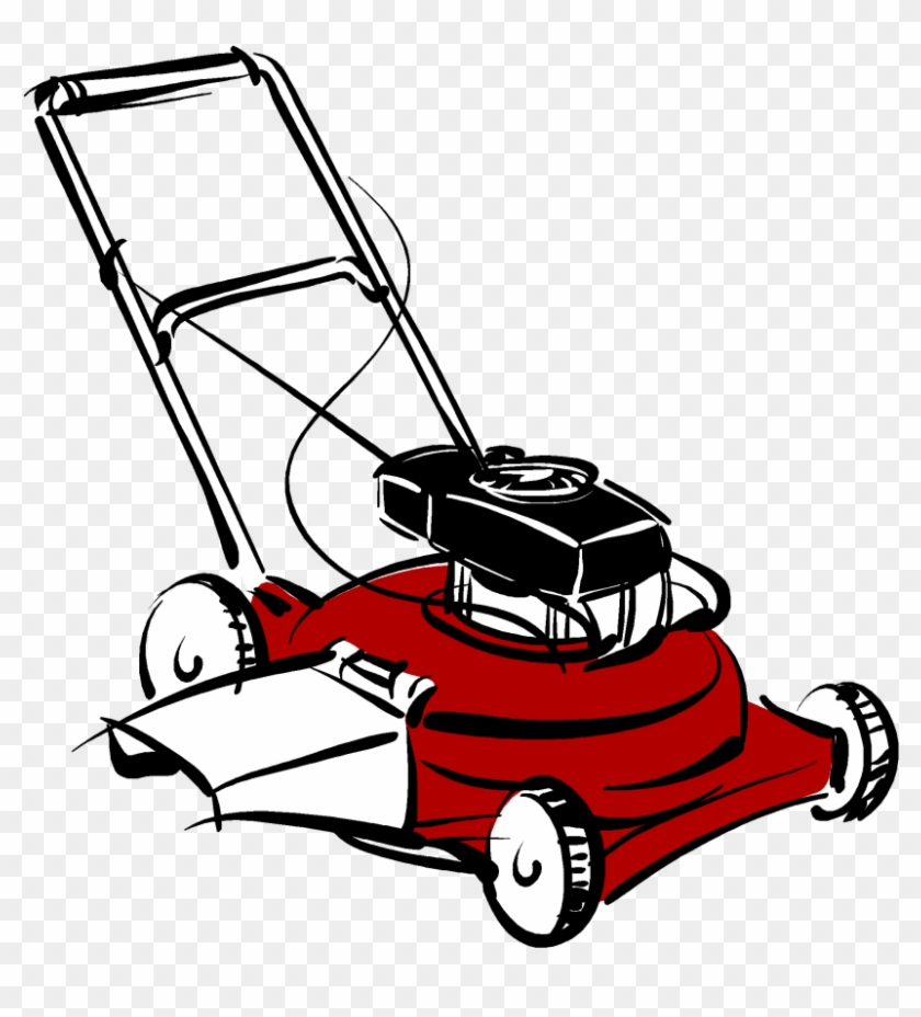 Lawn Mower Clipart 2 Image - Clip Art Lawn Mower #696118