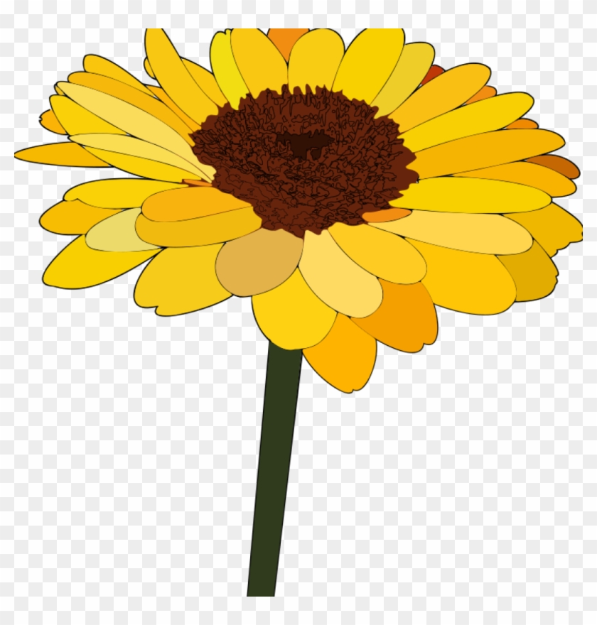 Sunflower Images Clip Art Free Realistic Sunflower - Sunflower Cartoon #696144