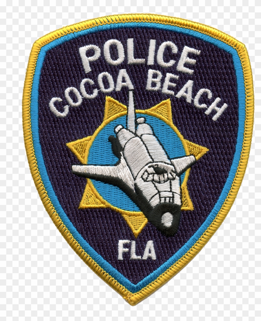 Cocoa Beach Police Patch Badge #696214
