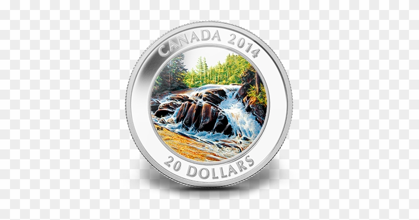 Fine Silver Coin - 2014 Fine Silver 20 Dollar Coin - River Rapids #696220