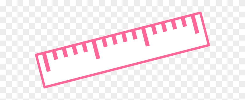 Pink Ruler Clipart #696241