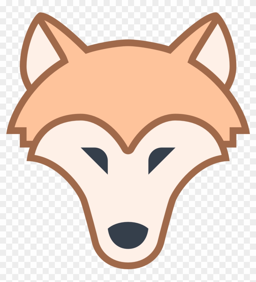 Free Wolf Head Logo Png - Wolf Icon #696255