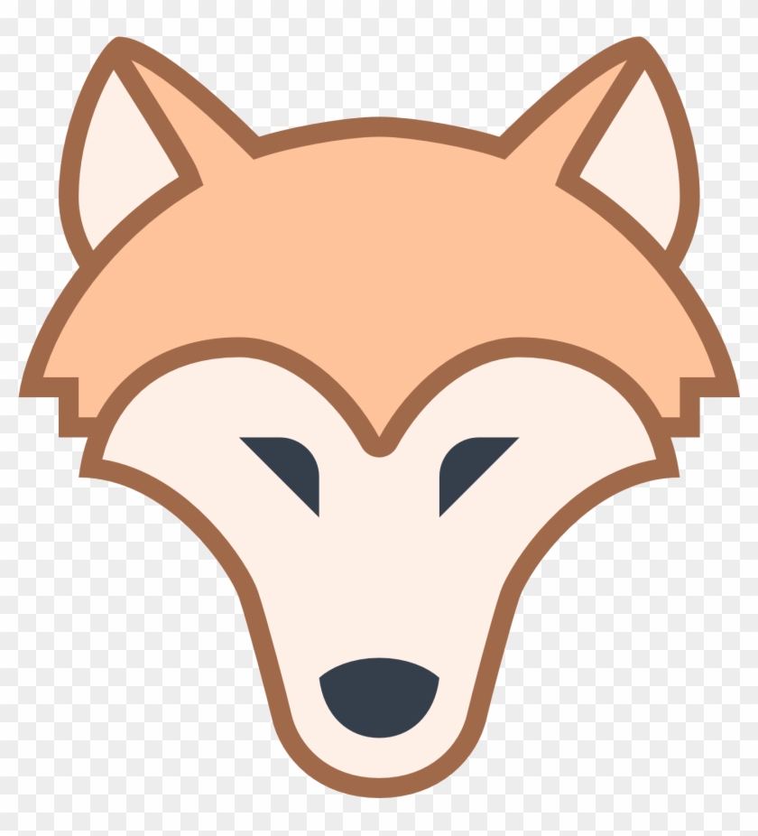 Free Wolf Head Logo Png - Wolf Icon #696255