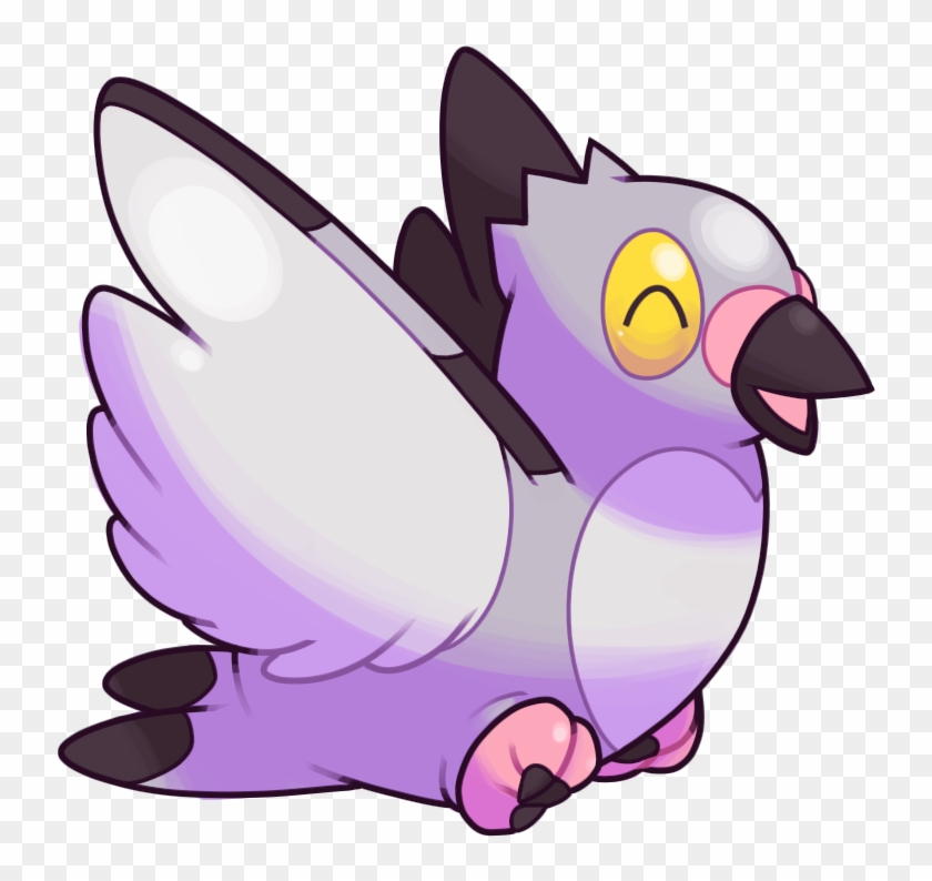 Drawn Pigeon Chibi - Fan Art Pigeon #696299
