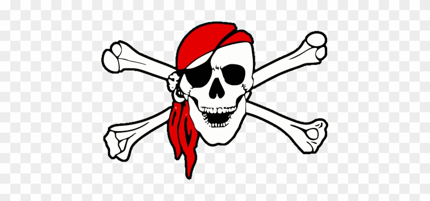 Logo - Skull And Crossbones Pirate #696383