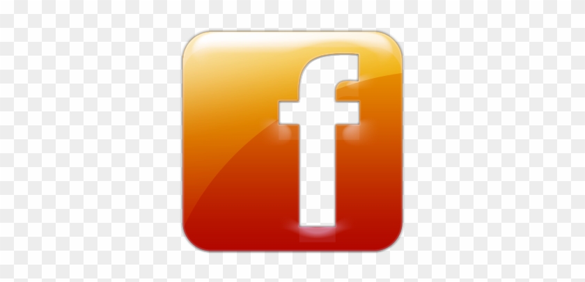Like Us On Facebook - Facebook Logo Orange #696404