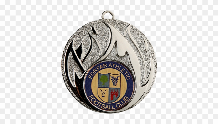 Blaze Silver Football Medal - Forfar Athletic F.c. #696455