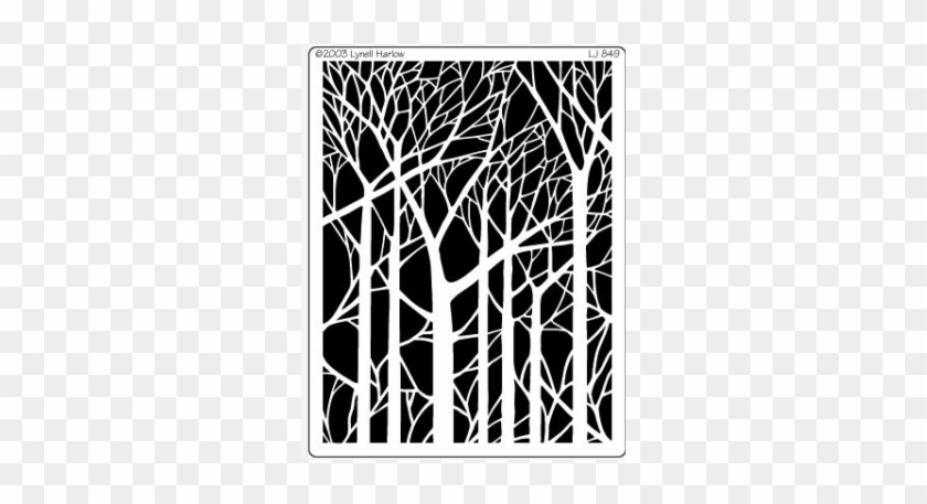 Bare Trees - Tree Paper Cut Out Template #696486