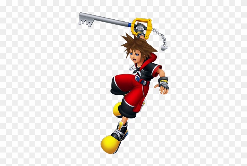 Image Sora Battle Kingdom Hearts D Png Nintendo Ds - Kingdom Hearts Dream Drop Distance Sora Png #696506